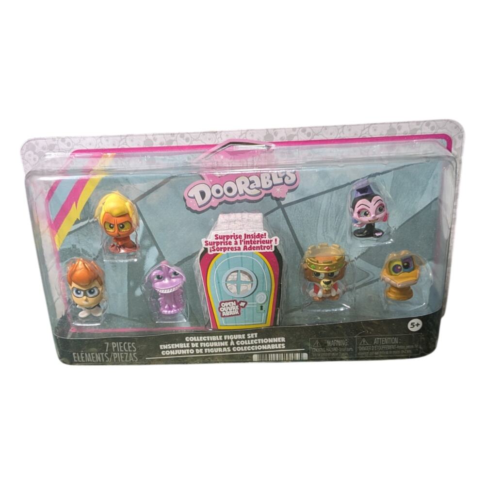 Disney Doorables Collectible Figure Set (7-Piece) NWT